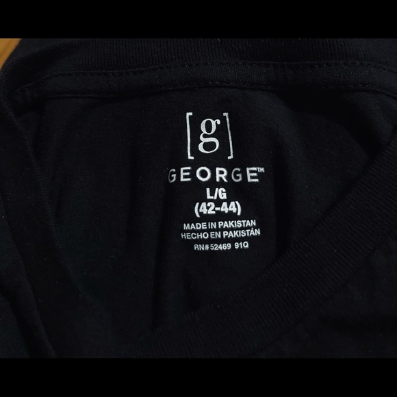 George Men’s Long Sleeve Shirt Size Large (42-44) - Picture 5 of 6